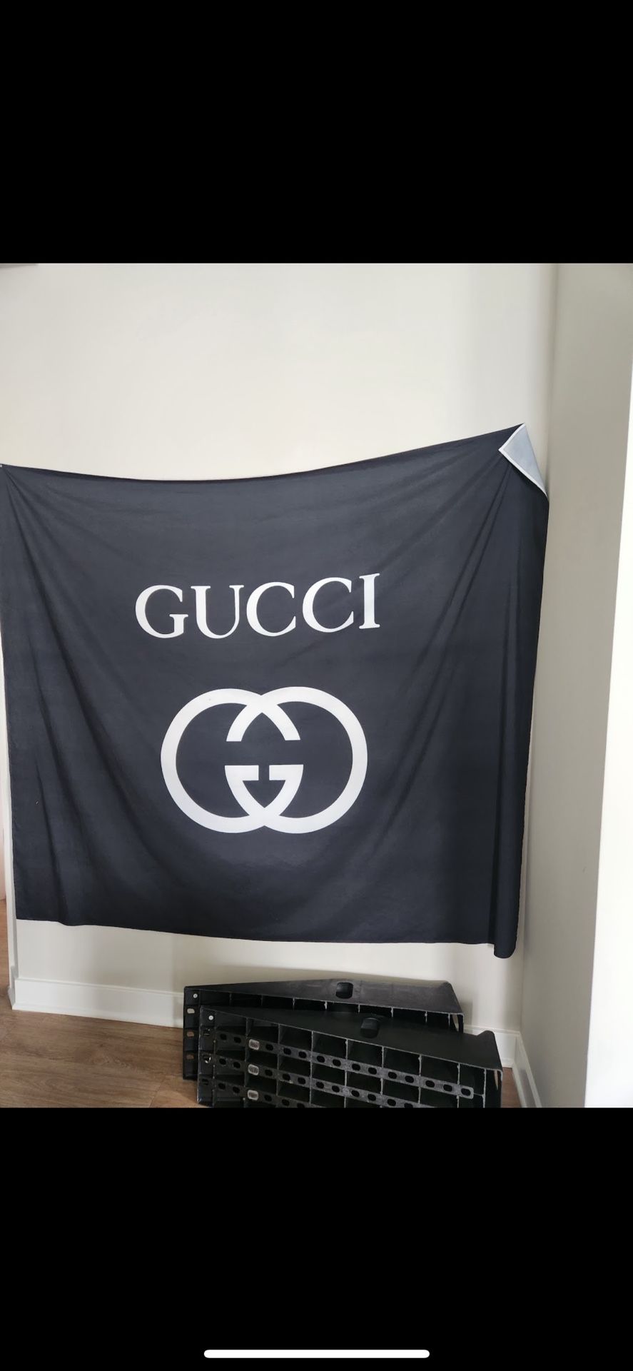 Black Gucci Tapestry