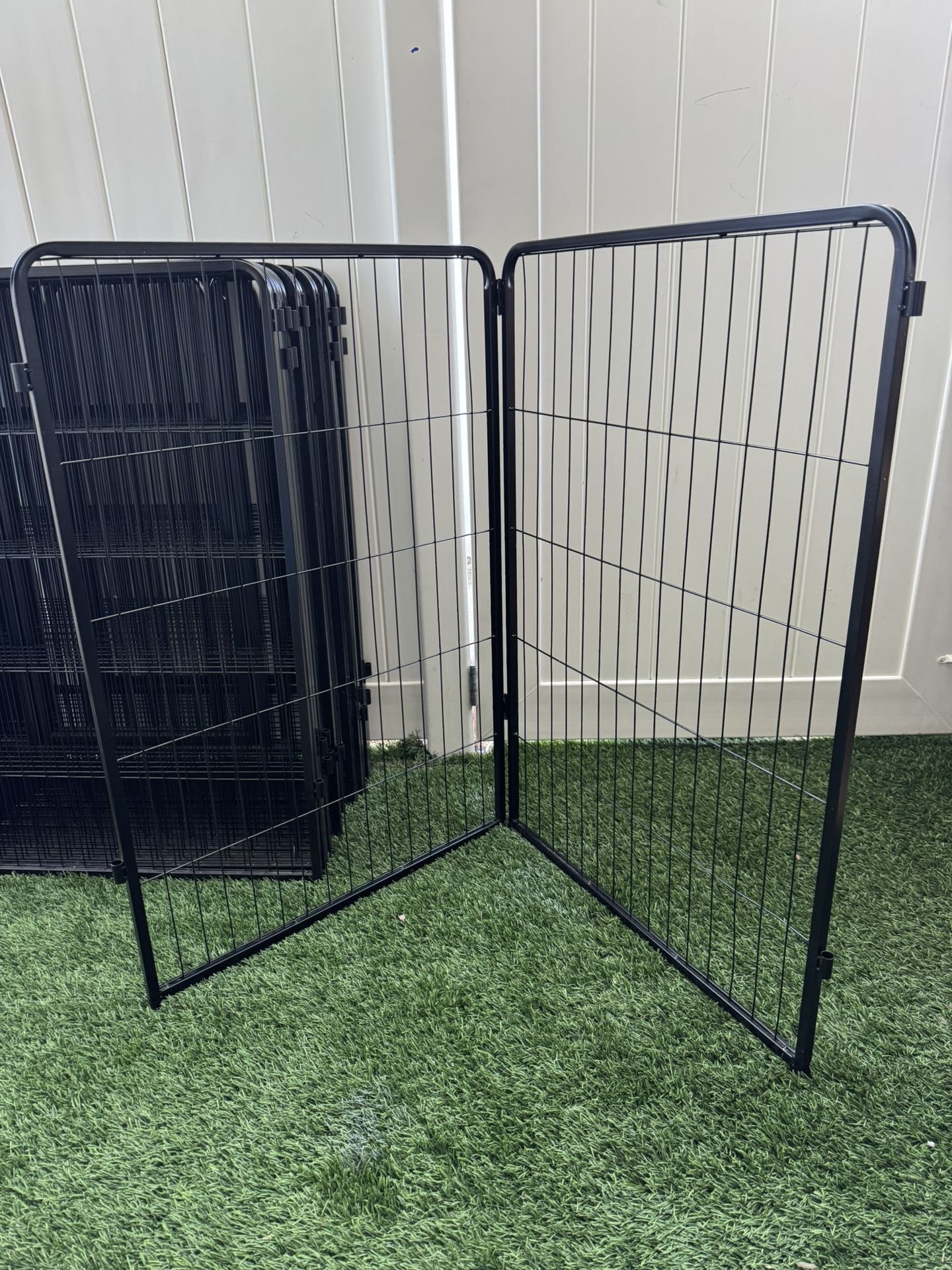 Heavy Duty Black Fence