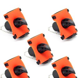  (5-Pack) - Innovative Shotgun Tool with Built-in Funnel - Great for Tailgate, Golf Course, Beach