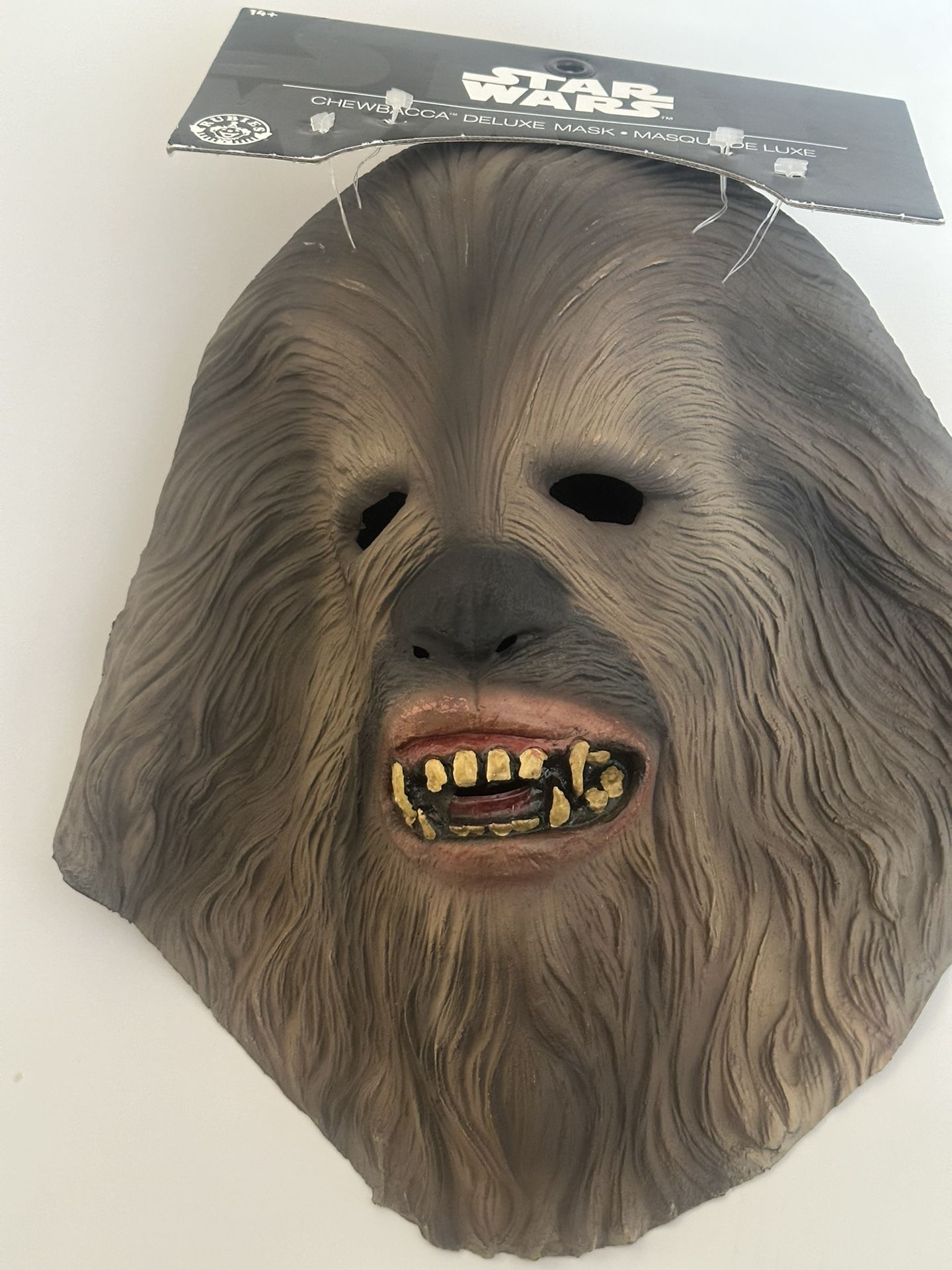 Star Wars Chewbacca Deluxe Halloween Mask Collectors Spirit Halloween