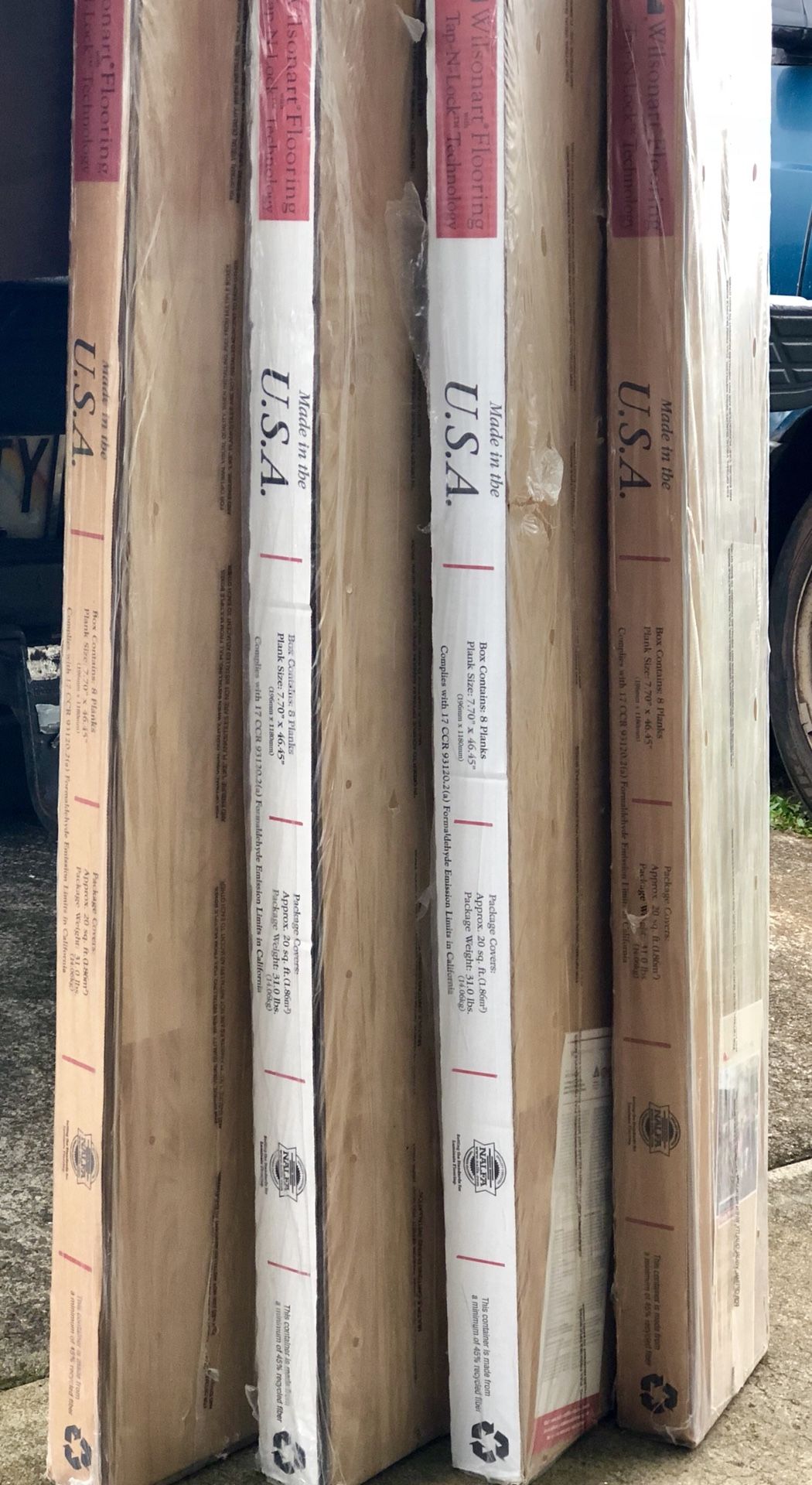 Wilsonart Tap-N-Lock Vinyl Plank Flooring (Northern Birch)