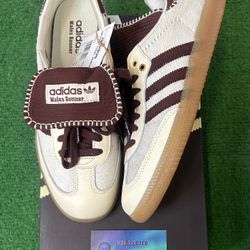 Adidas x wales bonner samba cream white