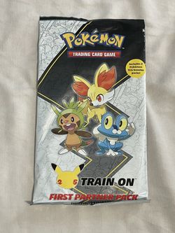 Pokemon First Partner Pack Kalos 25th Anniversary
