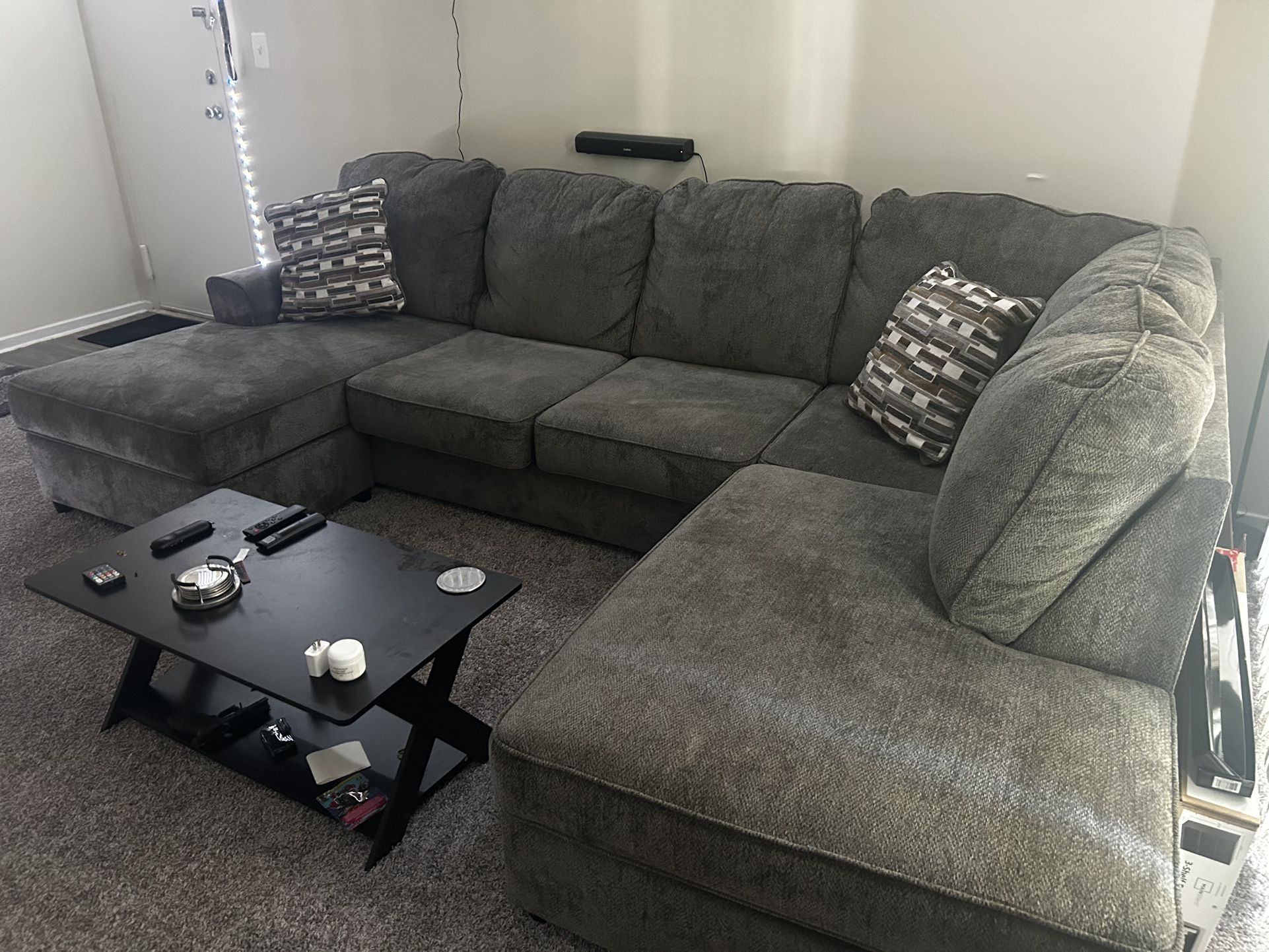 Grey Sectional Couch