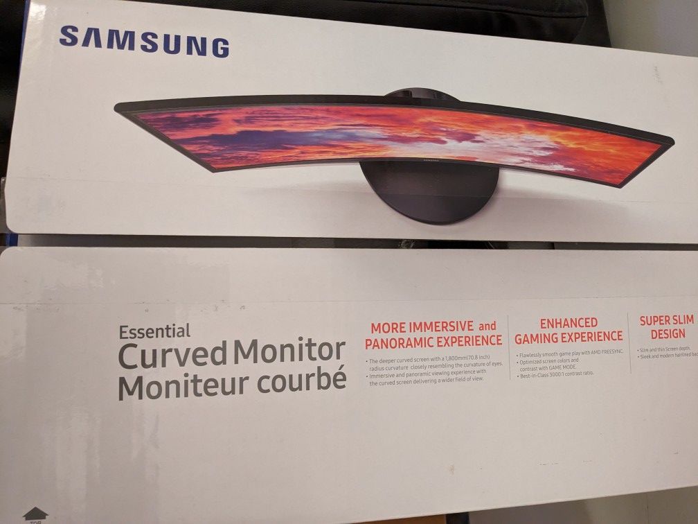 Samsung CF392 24" Curved Monitor