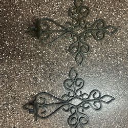 Cross Candle Holders