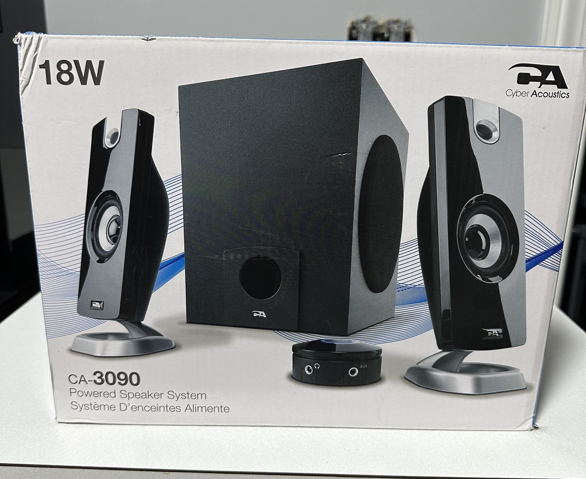 Cyber Acoustics Subwoofer & Satellite Speaker System