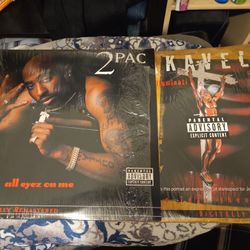 2pac Vinyl Records Album. (2 For 1)