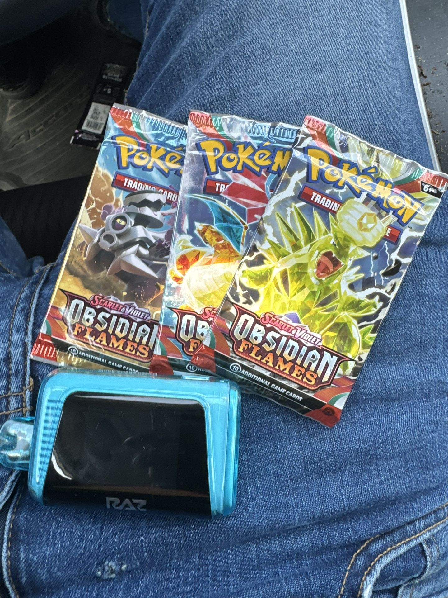 Pokémon Obsidian Flames Sealed Packs