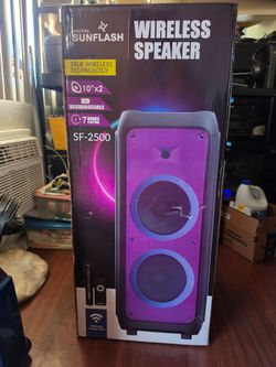 Digital SUNFLASH Wireless Speaker SF-2500