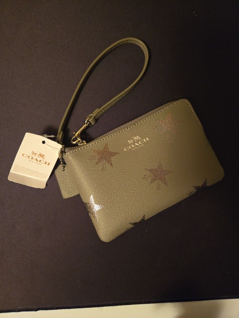 Coach Star Wristlet