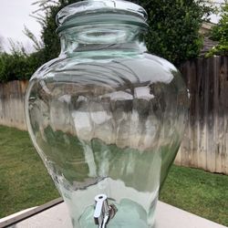 Glass Drink Dispenser 
