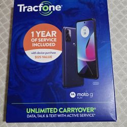 Moto G Play 2024 1 Year Service Tracfone