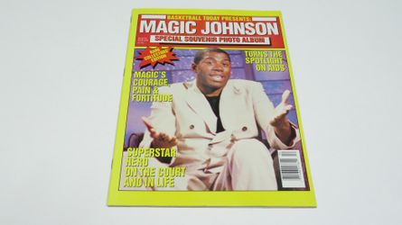 Basketball Today Presents: Magic Johnson Souvenir Magazine. Excellent Condition!!!