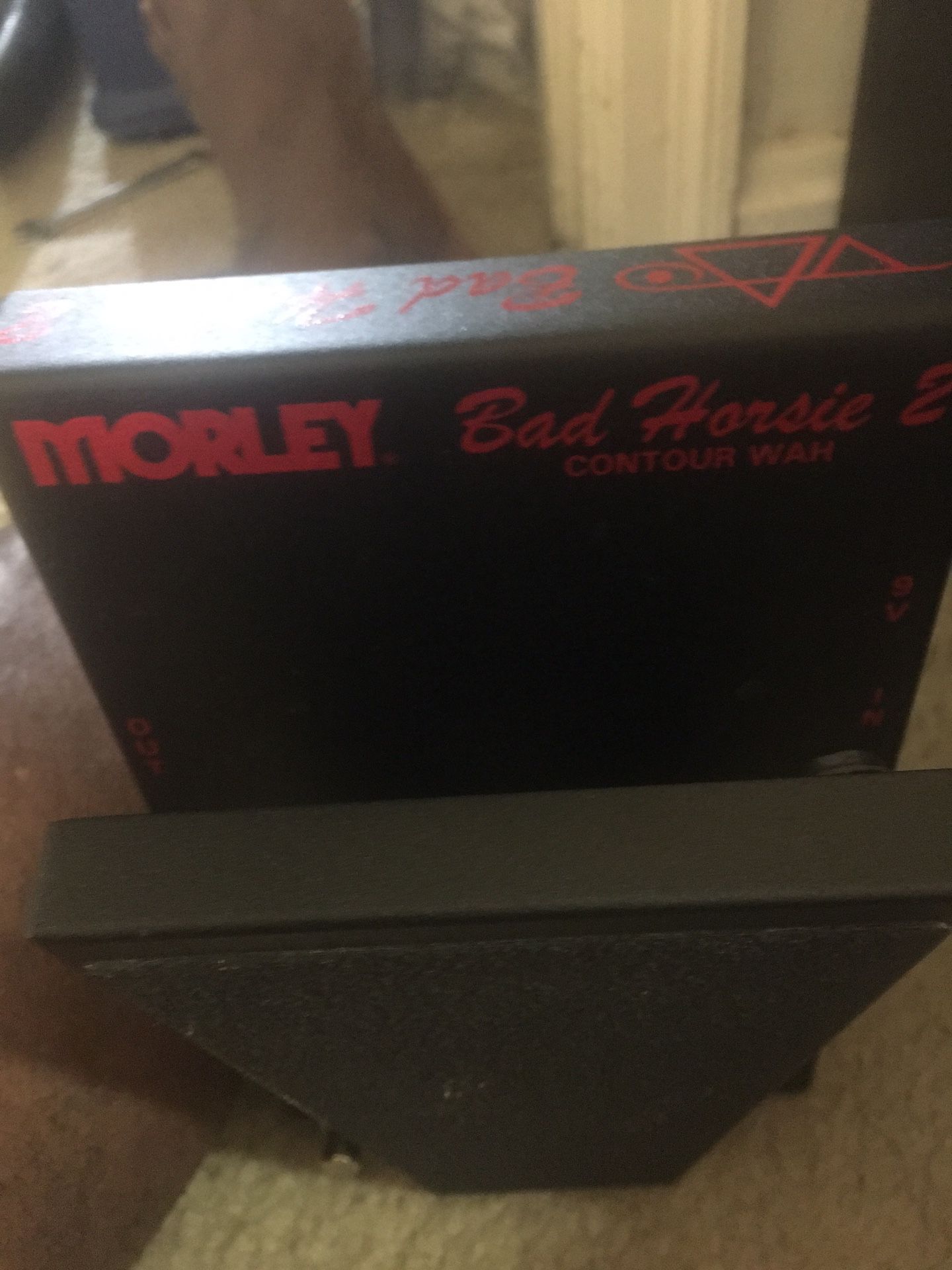 MORLEY BAD HORSIE 2 COUNTOUR WAH WAH GUITAR PEDAL