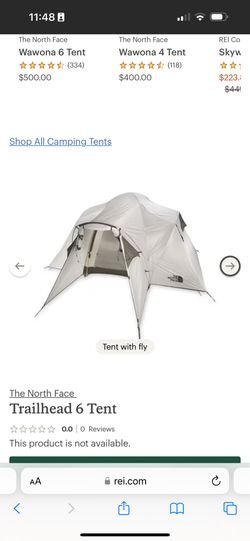 The North Face Trailhead Six - 6 Man Tent for Sale in Vancouver