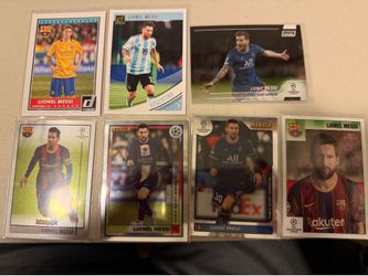 Lionel Messi Cards Lot (7)