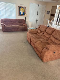 2 Reclining Sofas