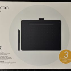 Wacom Intuos Bluetooth Drawing Tablet (CTL-6100WL) – New Sealed