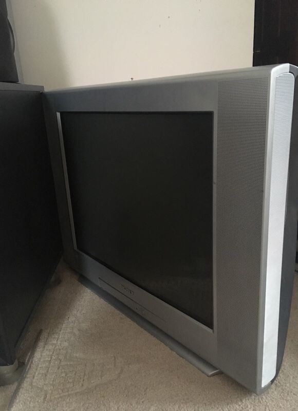 Free 27” flat screen tube SONY tv
