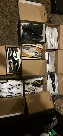 Jordan’s , nikes , new balances (lightly worn or brand new)