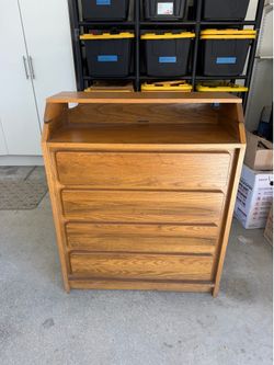 Solid Oak Dresser