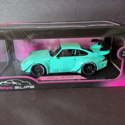 Jada 1:18 Pink Slips Porsche RWB-KEI KISHI 
