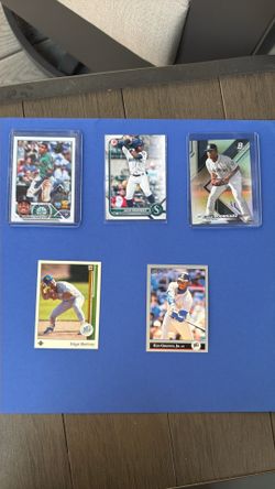 5 MLB Cards of Mariner Legends