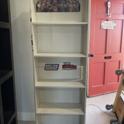 White Bookshelf