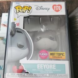 Eeyore Flocked #1153 Hot Topic Exclusive 