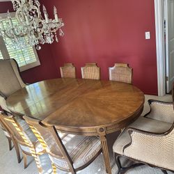 Dining Table 8 Chairs 