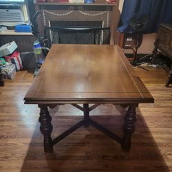 10 Piece Antique Jacobean Revival Dining Room Set