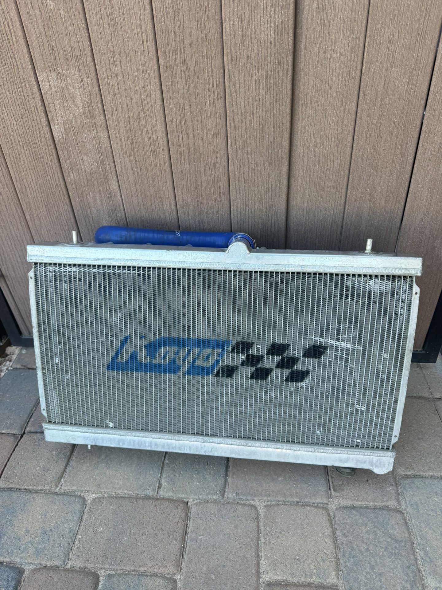 02-07 Subaru WRX sti koyorad radiator aluminum performance silicone hoses 