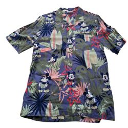 Disney Mickey Hawaiian Surf Vacation Resort Ocean Shirt