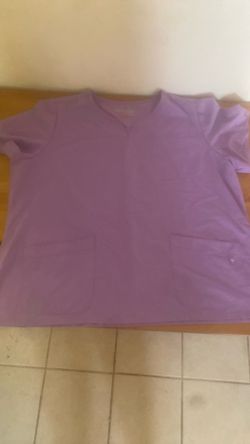 Plus Size Nursing Scrub Top, 4x