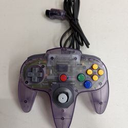 Original Authentic Nintendo 64 Controller - Atomic Purple N64