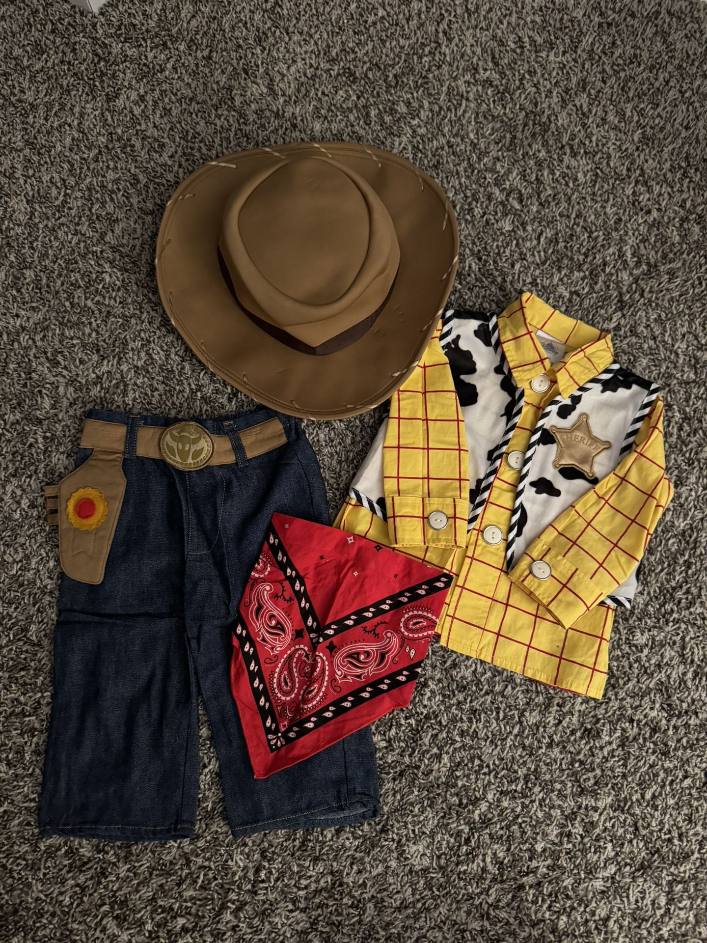 Disney Original Woody Costume, 12-18m