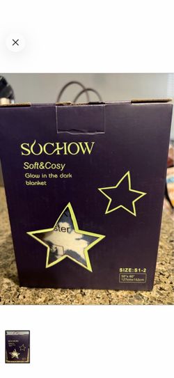 Sochow Glow in the Dark Blanket
