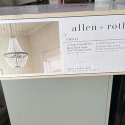 Allen + Roth 5 Light Chandelier Brand New In Box