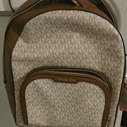 Large Authentic Michael Kors Backpack 