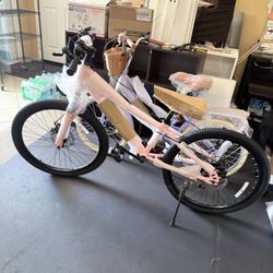 24 Inch Mountain Bike for Kids, Akaber Bicycles,  7 Speed Gears, Suspension Fork, Dual Disc Brakes