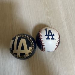 Collectors Rawlings Los Angeles Dodgers Soft/squishy Official Major League Baseballs