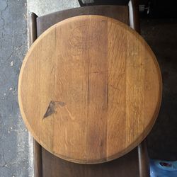 Bourgeois Whiskey Barrell Lazy Susan  🎩