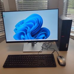 FAST FAST Lenovo/Core i5/16GB Ram/512GB SSD HD/Windows 11/Office/Dell 24" Monitor/Keyboard/Mouse