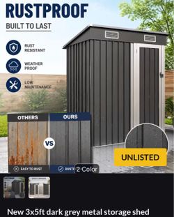 Shed New 3x5