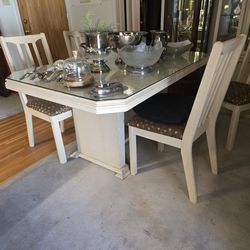 Vintage Blonde Wood Dining Room set by Kitchenmaid