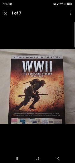 WWII The Complete History 4-DVD & Memorabilia Collection