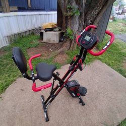 Biking exercise machine