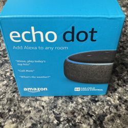 Amazon Echo Dot Alexa Smart Speaker NEW 