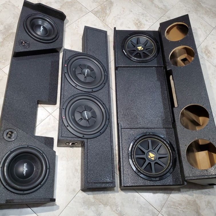 Bocinas Con Cajon Probox De Silverado Y Sierra Pregunte Por Precios / Ask For Pricing Truk Speaker Box